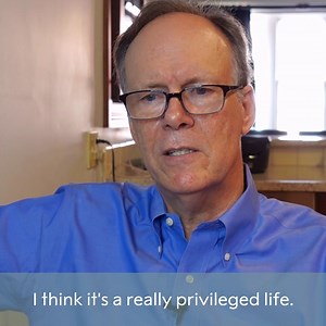 "My mentor had to talk me out of quitting at least five times." William Kaelin on life as a scientist and, while it has not always been easy, why he considers it a privilege to be able to work with something that he loves. #NobelPrize | Nobel Prize