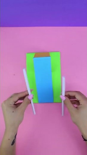 Simple Projects - Paper Crafts ( inclined plane )