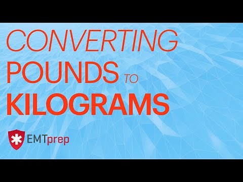 Med Math - Converting Pounds to Kilograms - EMTprep.com