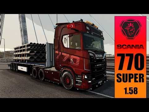YOĞUN YAĞIŞ...!! Euro Truck Simulator 2 ETS2 GÜNLÜKLERİ BÖLÜM: #12 #ets2 #eurotrucksimulator2