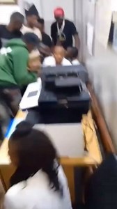 Alleged video showing Alien Skin’s group throwing bitter words and scuffling with medical personnels at Nsambya hospital where one of their member reportedly passed away! | BigEye.ug