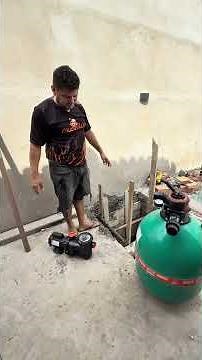 How to install a pool pump and filter #Pool #Construction #Building #Renovation #PoolPumpRoom