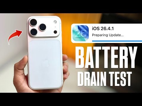 iOS 26.4.1 on iPhone 17 🔋 – Battery Drain FIXED? Real-Life Test Results! ⚡