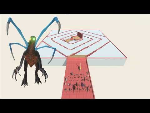 Escape from Therizinosaurus - The Last Survivor - Animal Revolt Battle Simulator #arbs #games #dino