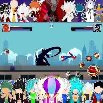 30s Super Stick Fight - Spiderman vs Venom - FK UI - Play Now 1080x1080