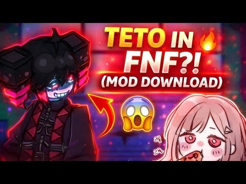 TETO ON FNF🔥???!!! Friday Night Funkin VS Q and A + mod download