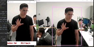 基于deepsort和yolo的手势识别demo