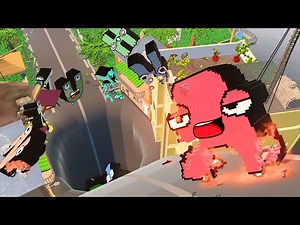 Alphabet Lore Destruction vs Huge Pit | Teardown