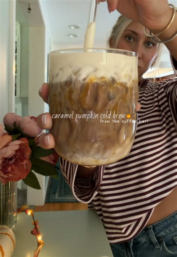 Caramel Pumpkin Cold Brew Recipe from My Coffee Bar