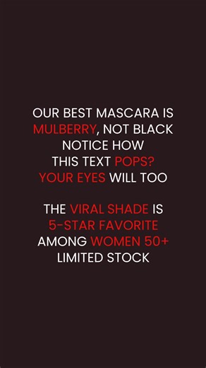 💜 INTRODUCING MULBERRY! 💜 Get ready to mesmerize with our NEW Mulberry PrimeLash mascara. Softer than black, but just as sexy! Deep plum undertones serve instant definition. Brighten your eyes, minimize tiredness, complement silver strands...✨ Prove that colorful makeup is made for glammas. 😍 🔥 Hot Trend Alert! Don't miss out on this must-have shade. Grab your Mulberry mascara before it's gone! https://www.primeprometics.com/products/mascara?variant=41915118780439 | Prime Prometics