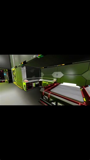 Space Engineers, My personal room I built #spaceengineers #custom