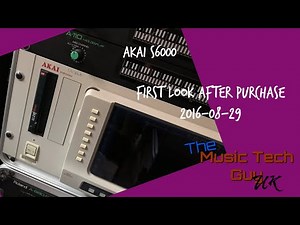First Look at the AKAI S6000 after Purchase