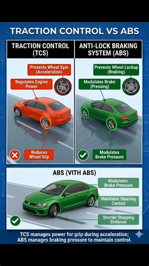 Traction control vs ABS #fblifestyle | Hashir Ali Khan