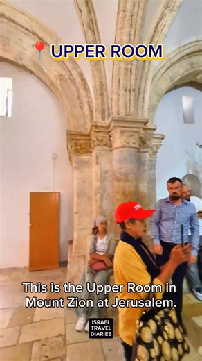 This is the upper room or better known as the Last Supper Room. Enjoy this marvelous biblical site in Jerusalem that is significant in the life of our Lord Jesus. Kindly like, share, subscribe, and follow for more. #Israel #holyland #travel #tourism #jesus #followme | Pastor Aries Paduga - The Travelling Preacher in Israel