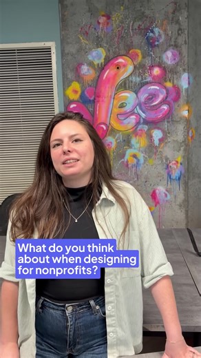 Vee.com | Nonprofit AI Employees on Instagram: "Designing for nonprofits means removing the noise so they can focus on the work that truly matters. 💜 Our product designer shares how clarity, simplicity, and purpose guide every decision at Vee."