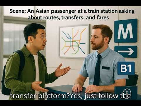 EP4 - B1 English Practice: Train Travel Conversations Made Easy