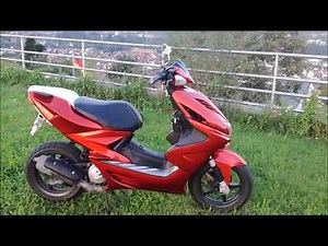Yamaha Aerox Erfahrungsbericht/Test German *HD*