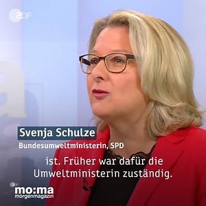 10K views · 293 reactions | "Jetzt wird Klimaschutz Gesetz", sagt Umweltministerin Svenja Schulze (SPD). Es sei etwas "komplett Neues", weil alle Ministerien unmittelbar verantwortlich seien. Das Bundeskabinett will heute das Klimaschutzprogramm für das Jahr 2030 beschließen. | ZDF heute | Facebook