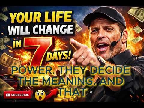Talk to Yourself Like This for 7 Days – Watch Your Life Change | Tony Robbins Motivation