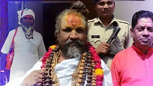 एमपी: कंप्यूटर बाबा के खिलाफ दूसरे दिन भी कार्रवाई, 20 हजार वर्ग फीट जमीन से अतिक्रमण हटा