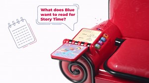 LeapFrog Blue's Clues and You! Play and Learn Thinking Chair (Frustration Free Packaging), Red