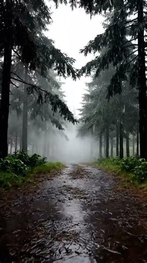 The symphony of rain in the forest 🌲🌧️” #shorts