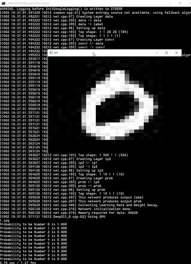 Handwritten Digit Recognition Using deep learning _ Opencv, caffe, window