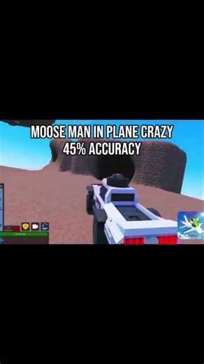 Moose Man in Plane Crazy (real not fake) #planecrazy #roblox #memes