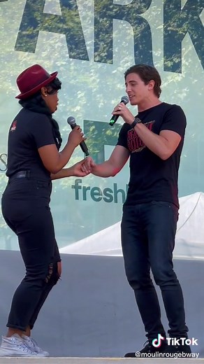 Musical Theatre Performance of 'Come What May' at Broadway in Bryant Park