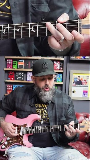 How to Play My Girl on Guitar | Easy Iconic Riff & Chord Tutorial (Video 41/365) #shorts
