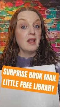 Surprise Book Mail that I won for The Little Free Library.
