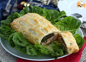 Salmon with spinach & mozzarella recipe
