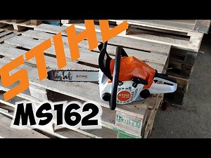 Stihl MS 162 - Unpacking and Test