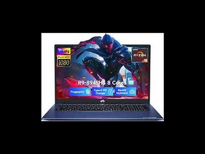 NIMO 17.3 Inch Gaming Laptop Review – Ryzen 9 8945HS, Radeon 780M, 32GB RAM, VR Ready