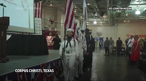 Japanese flag from war returned in Texas ceremony