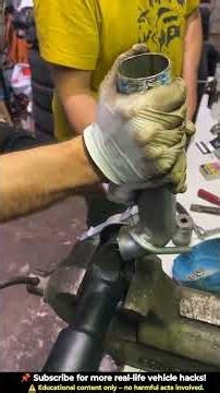 How to repair the center shaft bearing on a BMW E46#bmw #bearing #mechanic #viral