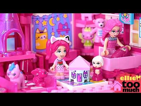 Is it Too Much Babies or Too Much Pink? It's a full-blown baby nursery 👶🏻🩷 LEGO build challenge