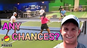 Facing Kyle Yates in 5.0 Mixed Pickleball!