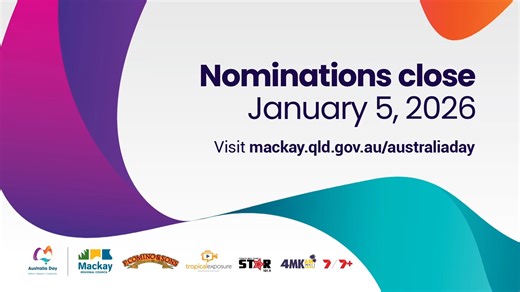 🎉🇦🇺 Remember our Australia Day Award winners from earlier this year and their amazing achievements? Now is your chance to nominate more local heroes who make Mackay shine! 🌟 Nominations close January 5 an categories include: 🏅Citizen of the Year 🏅Young Citizen of the Year 🏅Lori Burgess Community Volunteer 🏅Brenden Borellini Access and Inclusion Award 🏅Arts and Culture 🏅Environmental Achievement 🏅Community Group 🏅Senior Sports 🏅Young Sports ➡ www.mackay.qld.gov.au/australiaday 🫶Prou