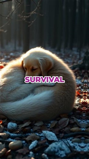 Why Dogs Curl Up: Ancient Survival Instinct Explained! 🐾