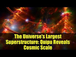 The Universe's Largest Superstructure: Quipu Reveals Cosmic Scale