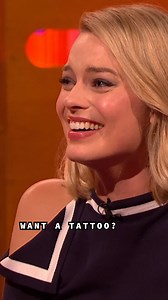 #MargotRobbie tries to TATTOO #HarrisonFord!😱 | The Graham Norton Show