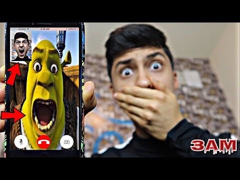DO NOT FACETIME SHREK AT 3AM!! *OMG HE CAME TO MY HOUSE*