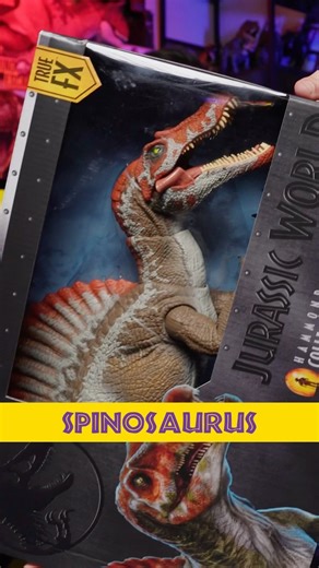 Colossal Box of Hammond Collection Dinosaur Figures | Spinosaurus vs Tyrannosaurus Rex