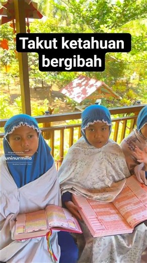 Student reactions when they're afraid of getting caught gossiping by a teacher