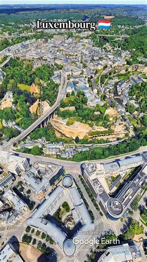 Hidden Gem of Europe: Luxembourg City! 🇱🇺✨ #shorts #travel