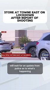 6.6K views · 383 reactions | Dispatchers say they received a call about a shooting at Towne East Mall around 3:36 p.m. Friday. Emergency crews are responding to the scene. Officials confirm that at least two people are in critical condition. Wichita Police say this is not an active shooter situation and there is no ongoing threat to the community or surrounding area. #breakingnews #kwch12 | KWCH 12 News | Facebook