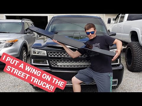 Silverado Tailgate Wing, Cresspo Wing Install