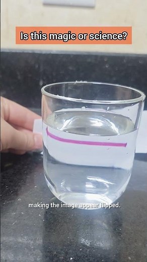 Magic or Science? Arrow Bends in Water! | Refraction Explained✨ #shorts