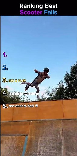 Best Scooter Fails Ranked